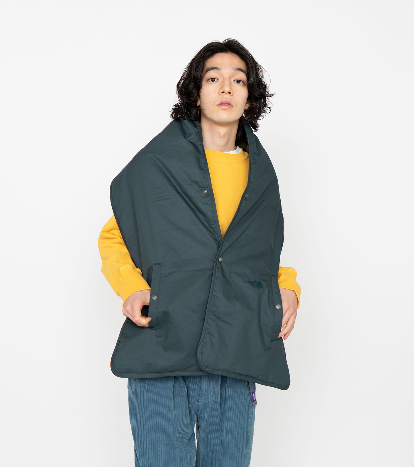 新品 22AW ノースフェイス パープルレーベル ダウンケープ マフラーご購入の際はコメントください