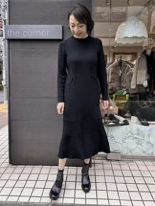 LOWER（ローヴァー）ニット＆ワンピース、木多私服コーディネートをご紹介