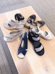 本日新着になる夏の定番サンダルCALZANOR(カルザノール)を履いてみました☺