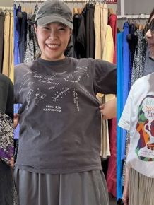 aptスタッフオススメのプリントTシャツコーデご紹介♪