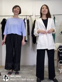 大人世代だからこそ、”夏こそニット”
