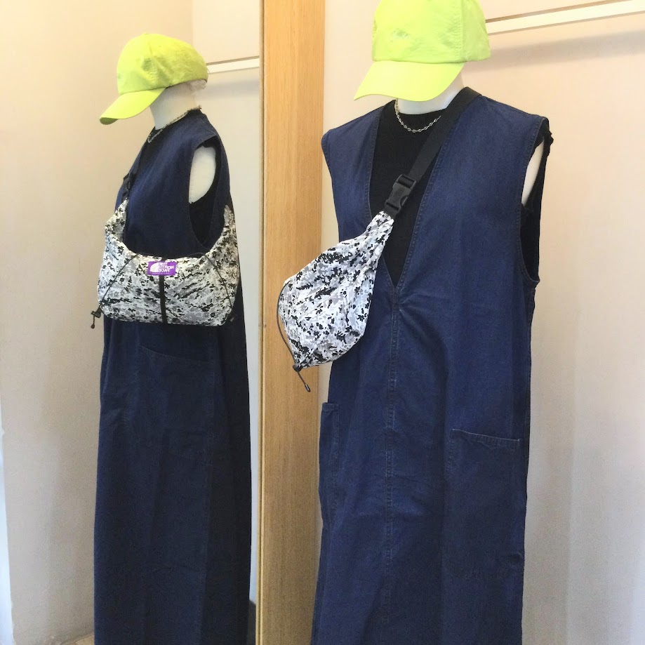 150cm仲丸もNORTH FACEの新作Jumper Dressを着てみました♪