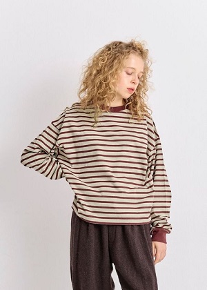 Véritécoeur（ヴェリテクール）ボーダーロングTシャツ入荷いたしました✨