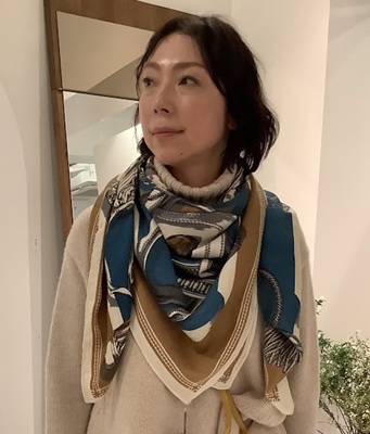 manipuri（マニプリ）ウールシルクストールが入荷しました！