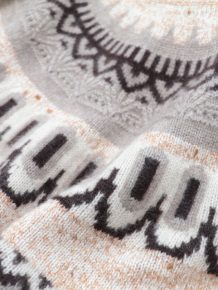 販売開始になったばかりのGUCIBODI（グチボディ）ノルディック柄❄ニット着てみました🎵