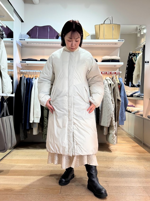 NANGA （ナンガ） NO COLLAR DOWN COATサイズ着比べ😎