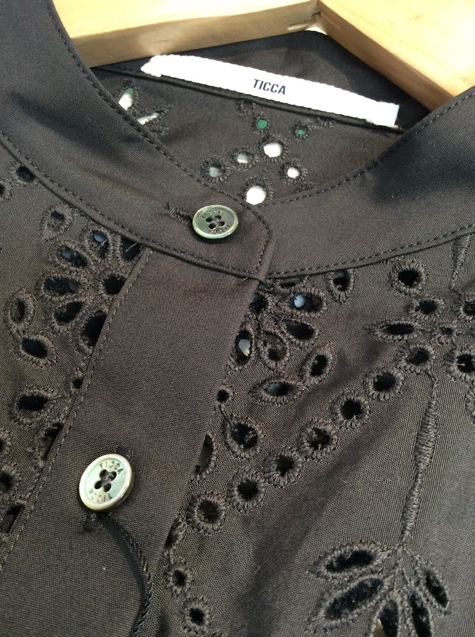 入荷したばかりのTICCAのワンピースを150cm仲丸が着てみました☺