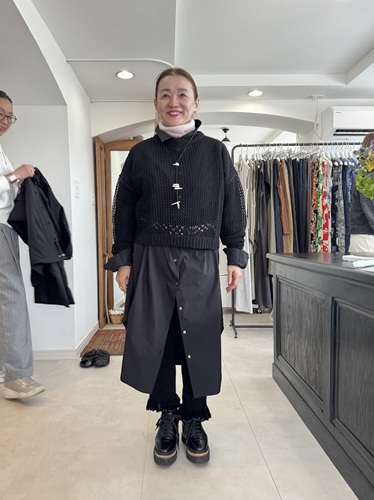 2月は重ね着で防寒と春らしさを両立♪ 2月は重ね着で防寒と春らしさを両立♪