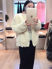 入荷したHERNOを150cm仲丸が着てみました☺ 入荷したHERNOを150cm仲丸が着てみました☺