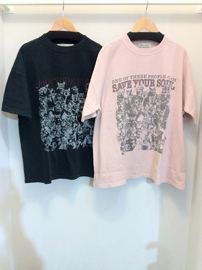 REMI RELIEF(レミレリーフ)の新たに入荷したTシャツを150cm仲丸が着てみました☺ REMI RELIEF(レミレリーフ)の新たに入荷したTシャツを150cm仲丸が着てみました☺