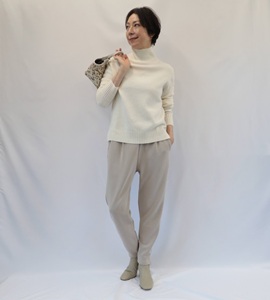 もちもち素材の美脚パンツ、Le Pivot（ルピボット）ダンボールパンツ入荷しました